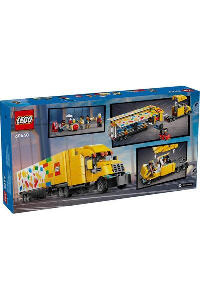 LEGO ® لعبة شاحنة التوصيل الصفراء 60440