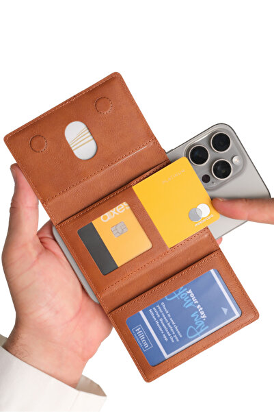 WATCHOFROYAL Storm Taba Magnetic Adhesive 5 Chamber Magnetic Card Holder