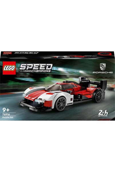 LEGO ® Speed Champions Porsche 963 76916 - مجموعة بناء الألعاب المبتكرة للأعمار من 9 سنوات فما فوق (280 قطعة)
