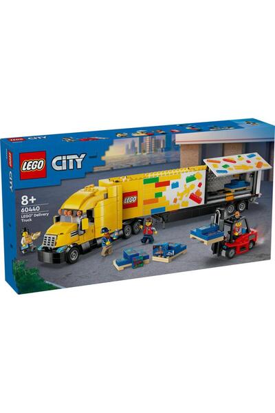 LEGO ® لعبة شاحنة التوصيل الصفراء 60440