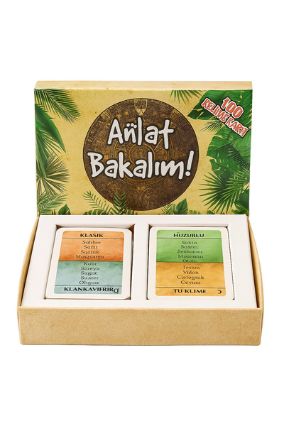 Star علبة بطاقات دعونا نخبرك بها 110 كلمة