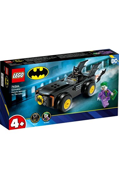 LEGO ® Batmobile™ Takibi: DC Batman™ Joker™’e Karşı 76264 Çocuklar için Oyuncak Yapım Seti (54Parça)