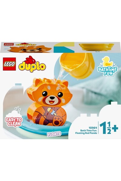 LEGO Duplo 10964 Bath Time Fun: Floating Red Panda