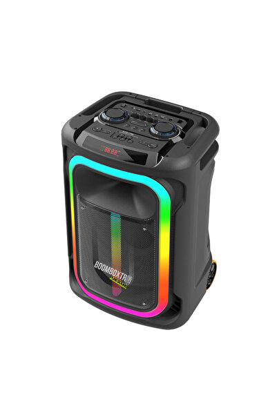 Brodu Bts 1928 Taşınabilir  Şarjlı 12 inc 100 w Karaoke Amfi Bluetooth Parti Hoparlörü