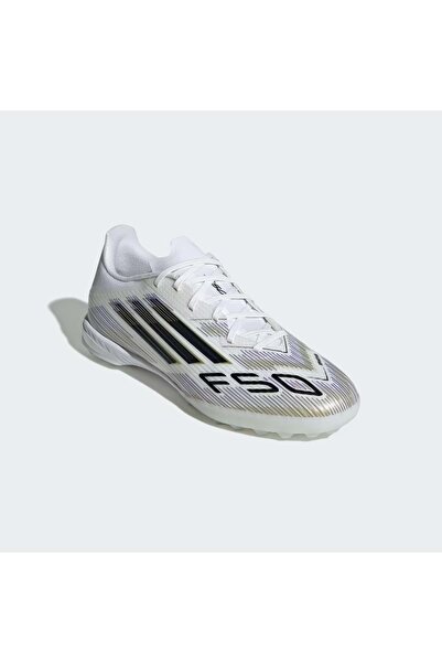 adidas F50 League TF IE1231-IE1230 Comfort Taban Erkek Halısaha Ayakkabısı BEYAZ-SİYAH