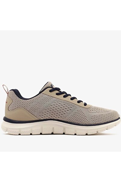 SKECHERS Track Leshur 232758TK Erkek Spor Ayakkabı BEJ