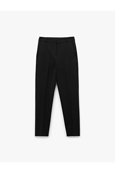 Koton Yüksek Bel Slim Fit Cigarette Kumaş Pantolon