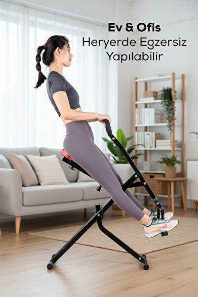 DEMPOWER Portatif Dijital Sayaçlı Stepper & Rowing (Kürek) Fitness Aleti