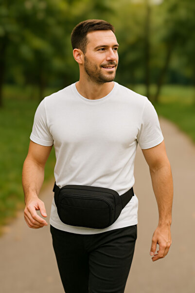 Sofia Unisex Hediyelik Üniversitelilere Uygun Günlük Yürüyüş Body Bag Omuz Bel Çantası