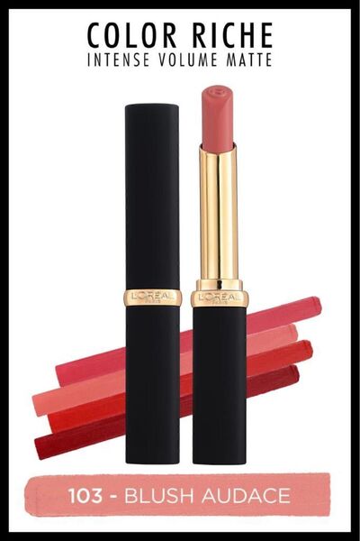 L'Oreal Paris L'Oréal Paris Color Riche Intense Volume Matte Ruj - 103 Blush Audace