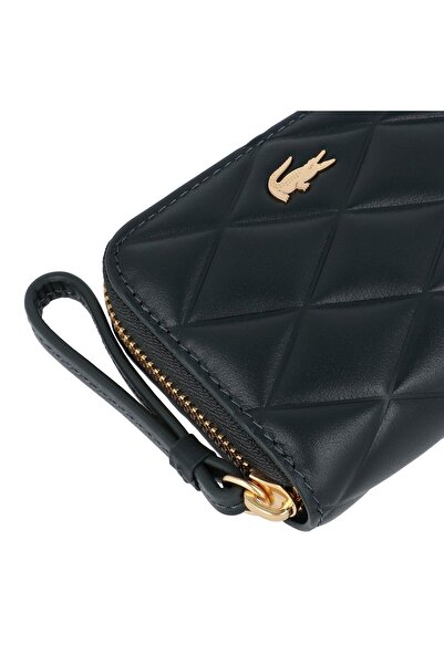 Lacoste Core Essentials Crocodelle Wallet Leather 10.5 cm