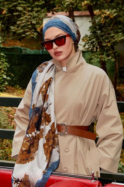 LuvenSara Summer Şal | Ay Mavisi