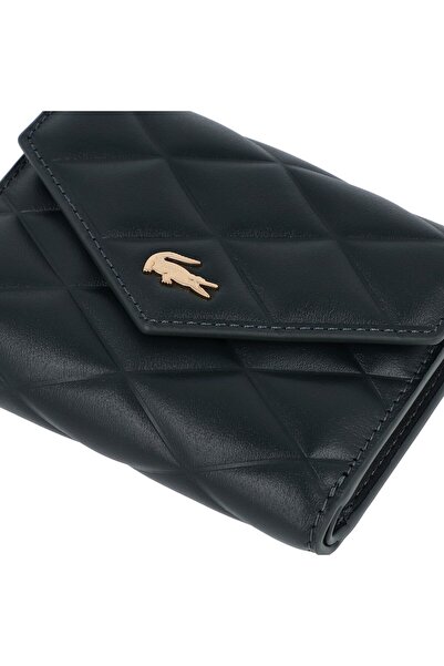 Lacoste Core Essentials Crocodelle Wallet Leather 11.5 cm
