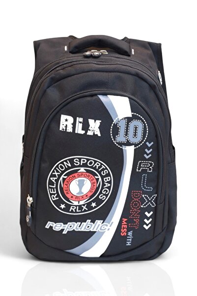 Relaxion 0010 Bat Backpack - Μαύρο - Μονό μέγεθος (5)