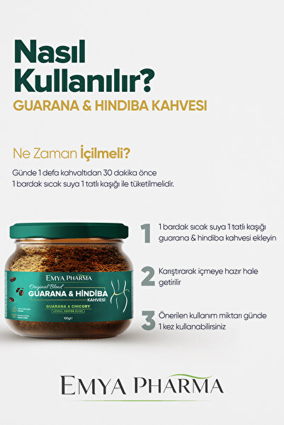 Emya Pharma Guarana Ve Hindiba Kahvesi