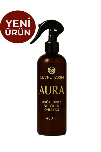 ÇEVRE TARIM Çevre Tarım Aura Doğal Sinek ve Böcek Önleyici Bitki Bakım Spreyi 400 ml