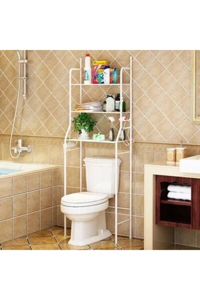 Promagg Рафт за съхранение над тоалетна/пералня