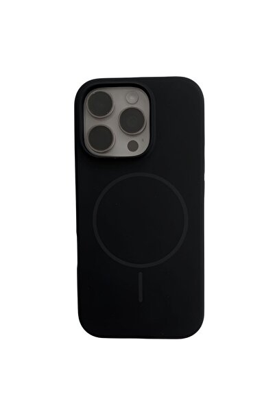 OEM Θήκη για iPhone 14 PRO MAX με MagSafe - Σιλικόνη, βελούδινο εσωτερικό, μι...