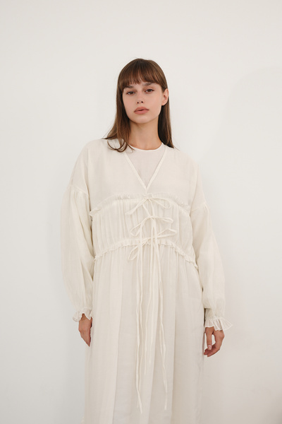 Molly Nelly Γυναικείο βαμβακερό γυαλιστερό φόρεμα με βαμβακερή επένδυση