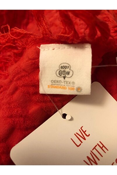 Evoli Cozy Zigzag 100% Cotton, 4 Layers Muslin Woven, Tasseled, Washed Non-Shrink, Soft 160X240 Pique