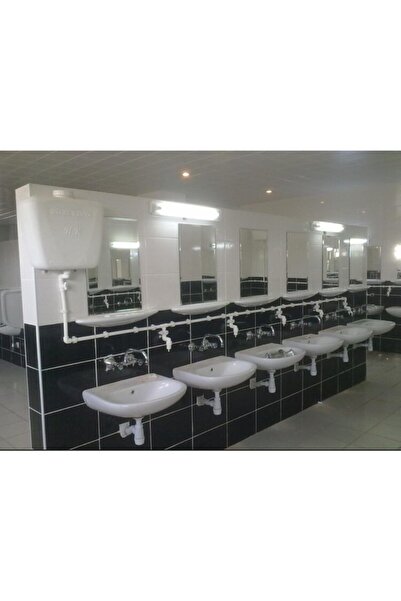 hilal kimya Δοχείο σαπουνιού με κεντρική αποθήκευση 20 κιλών 5 βρύσες Σύστημα με κάτω πίεση Λευκό