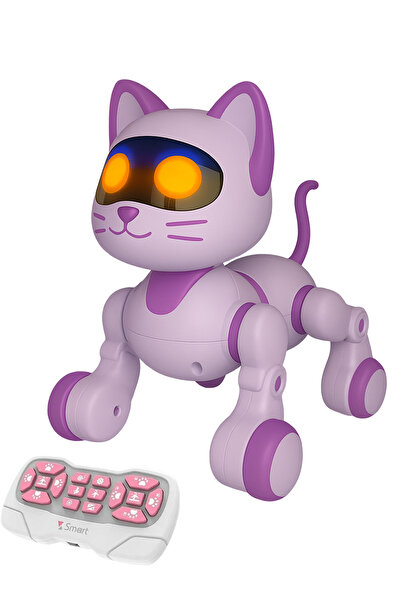 hak-iş oyuncak Uzaktan Kumandalı Şarjlı Akıllı Robot Kedi