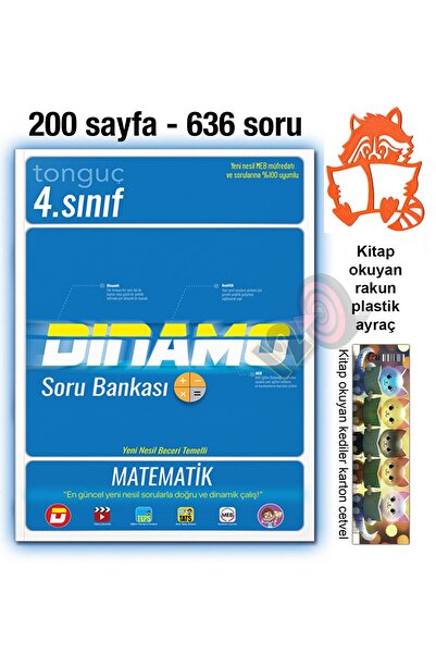 Tonguç Yayınları 4. Sınıf Matematik Dinamo Soru Bankası