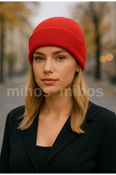 Mihos Унісекс Базова червона шапка