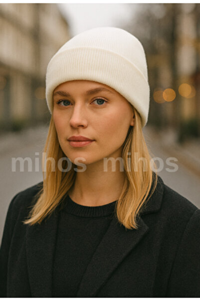 Mihos قبعة بيضاء أساسية للجنسين