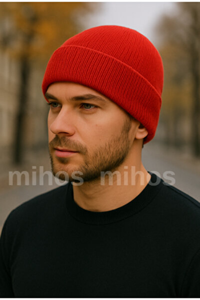 Mihos Унісекс Базова червона шапка