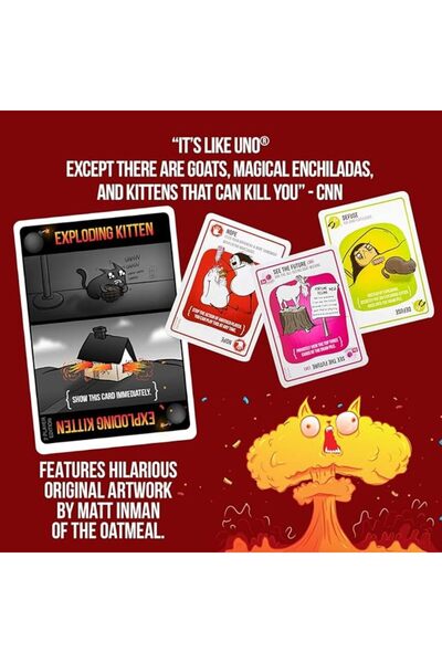 Exploding Kittens LLC Exploding Kittens Board Game (English)