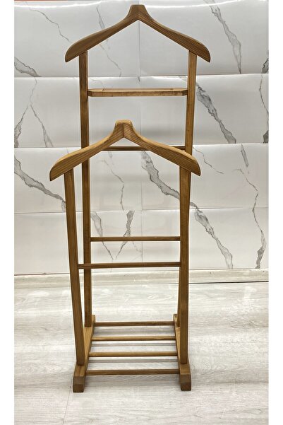 ZENGİN AKSESUAR Elbise Askılı Ceviz