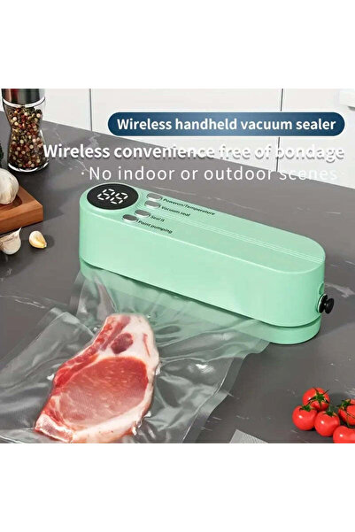 Promagg Dispozitiv de etanșare în vid cu afișaj digital, USB și pompă