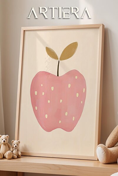HİGUERA Bohemian Pink Apple Baby Girl Διακόσμηση Παιδικού Δωματίου Ζωγραφική ...