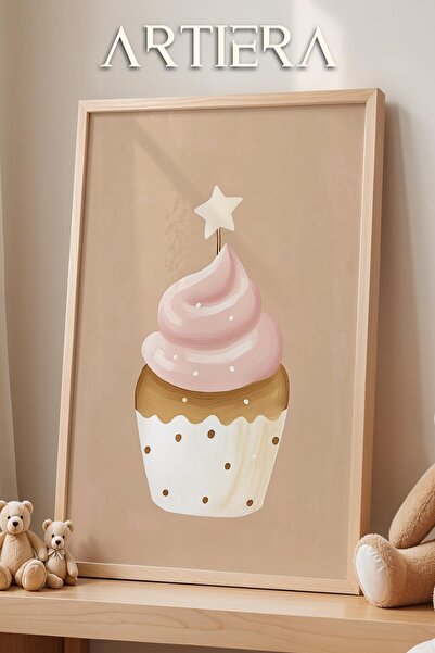 HİGUERA Starry Cupcake Bohemian Baby Girl Decorare Camera Copiilor Pictură Pe...