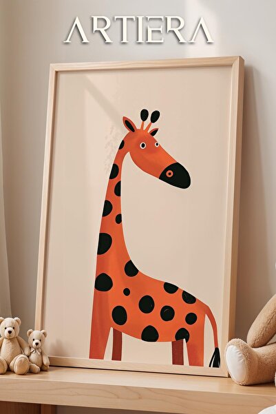 HİGUERA Διακόσμηση Παιδικού Δωματίου Καμηλοπάρδαλη Εκλεκτικού Στυλ Ζωγραφική ...