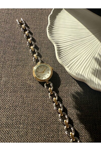 rubsey الرجعية الحد الأدنى حبة الحبل خمر ساعة اليد النسائية