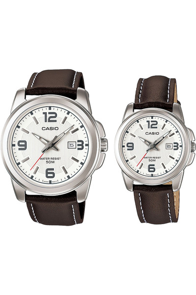 Casio M/LTP1314L-7A Analog Couple [Couple Box]