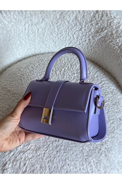 Goldies Bag Kadın Lila Ayarlanabilir Çapraz Askılı Mini El Ve Omuz Çantası Luisa