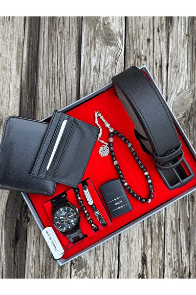 Daniel Klein Exclusıve Garantili Fonksiyonlu Erkek Kol Saati Doğal Taş Tespih...