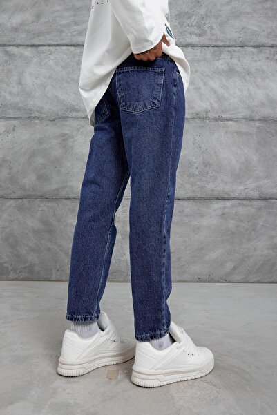 NOMARC 15680 Plain Navy Blue Jeans