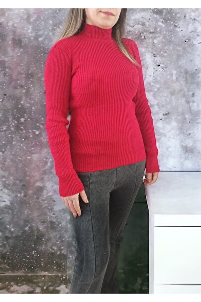 Aslında Look Triko Uzun Kol Yarım Balıkçı Esnek Bady - Esnek Yapıya Sahip Bir...