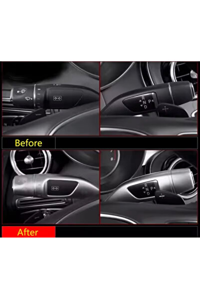 kaytaz MERCEDES DİREKSİYON VİTES KOL KROM KAPLAMA SET W205 W212 W213 W117 W176