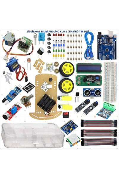 Arduino Projeleri Arduino Bilgisayar Bilimi Kur 2 Dersi Eğitim Seti