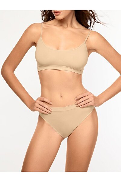 MİSTİRİK Μοντέλο Pisun λουράκι σχοινιού με μαξιλαράκι συλλογής πλεκτό χωρίς ραφή συσφιγκτικό σουτιέν Κορσέ χρώμα δέρματος