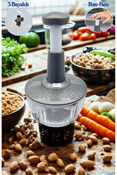 HerkeseUygun Rondo 3 Bıçaklı Üsten Basmalı El Rondosu