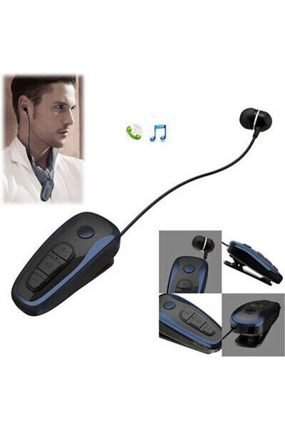 Zen Store Black Wireless Bluetooth Headset Mini Earphone w/ Mic Driving Earpiece Hands-free Call