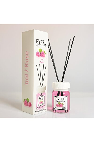 Eyfel Parfüm GÜL ORTAM KOKUSU (120ml) CUBUKLU ODA KOKUSU