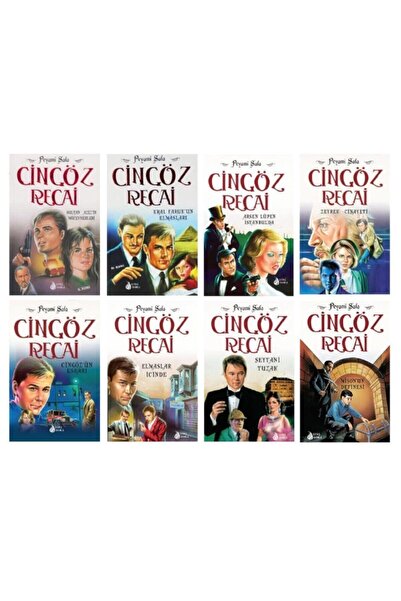 Damla Yayınları Peyami Safa Cingöz Recai Seti 8 Kitap TELEFON TUTUCU HEDİYEMİZ