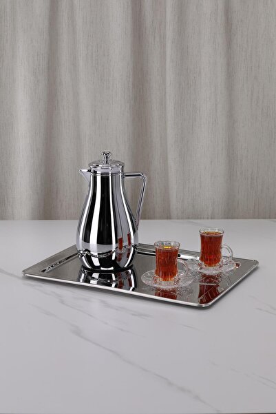 aljahwari Aseel Thermos Silver 1.3 L Stainless Steel